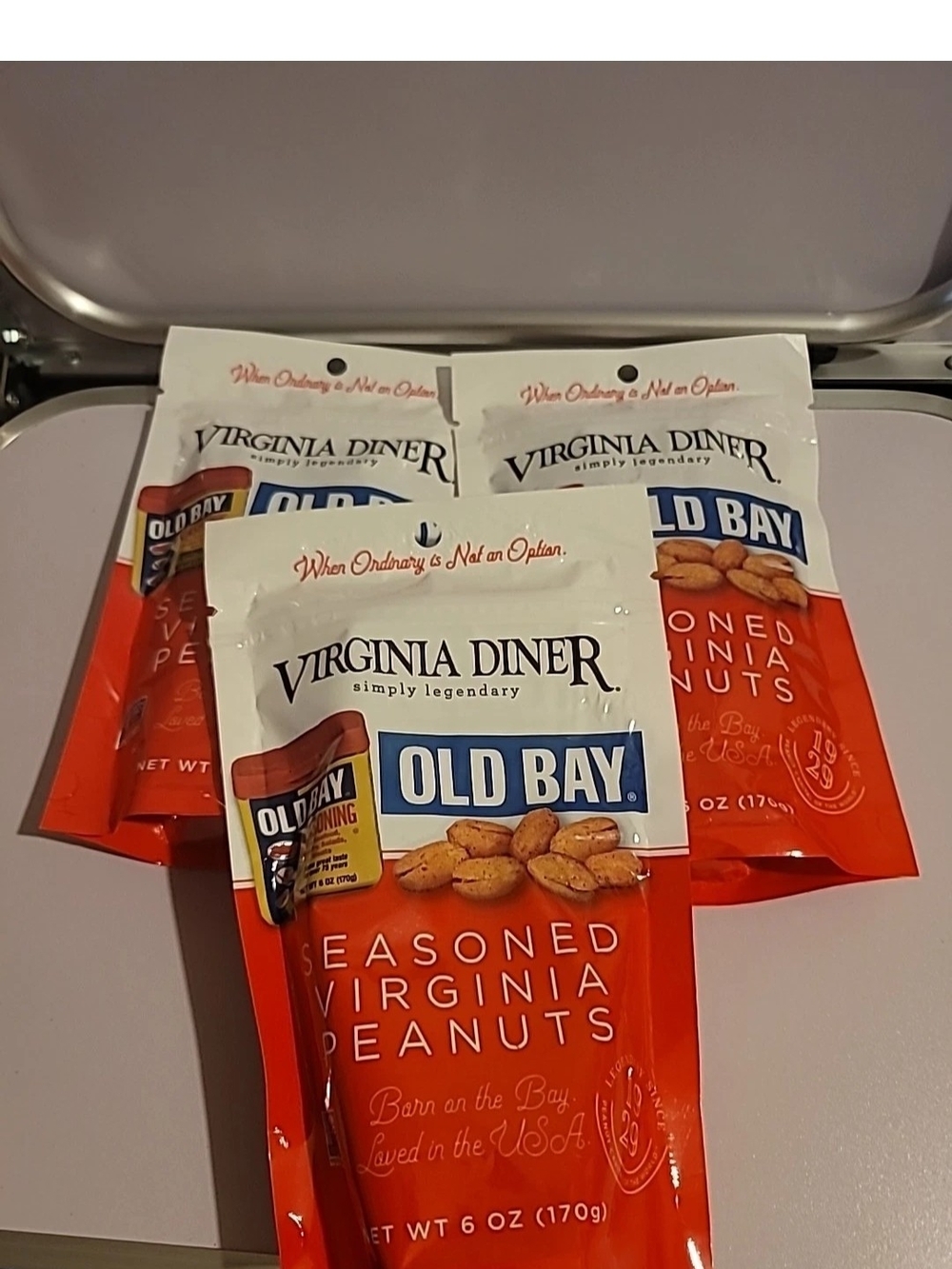 Seasoned Virginia Peanuts - Red Pack